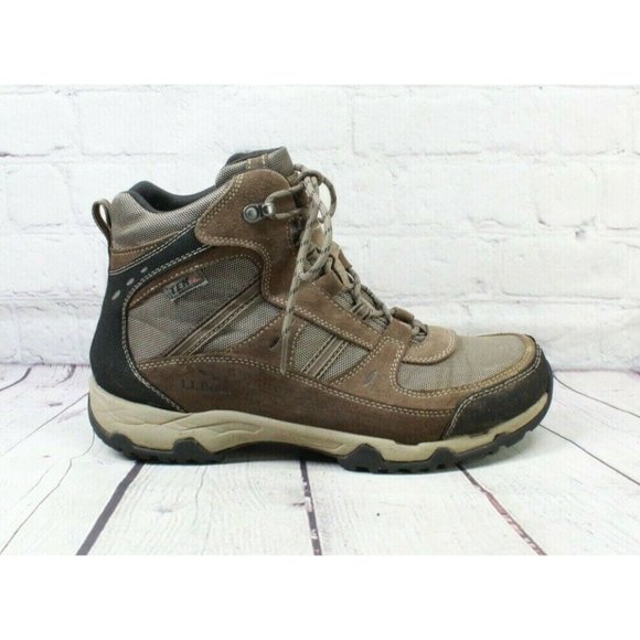 L.L. Bean Other - LL Bean Trail Model 4 Brown Ankle Waterproof Hiking Boots Size 10.5 M